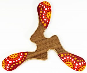 boomerang en bois