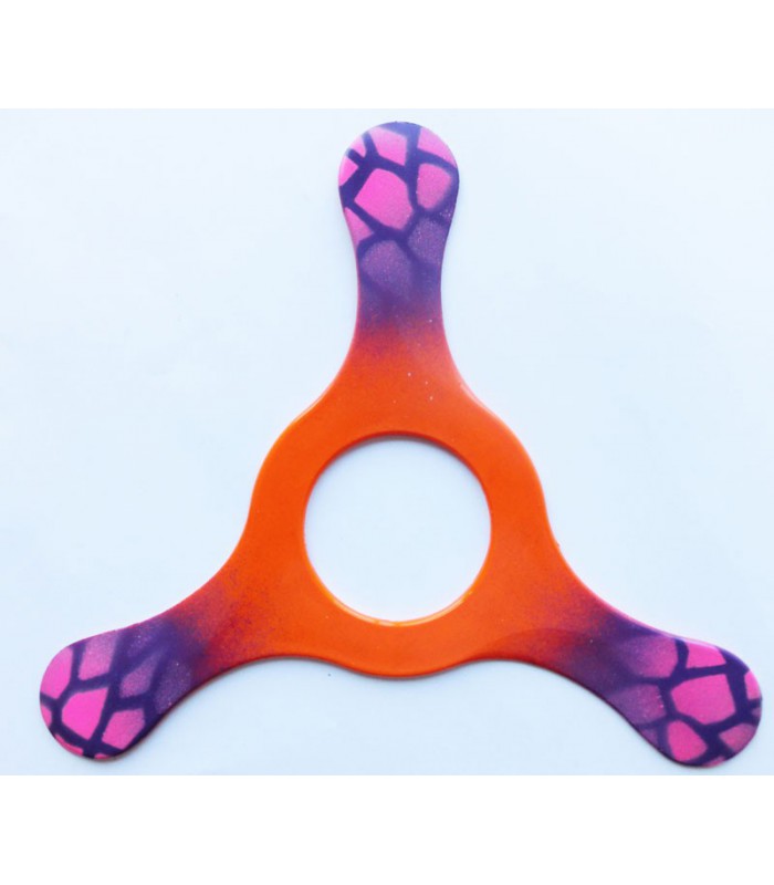Guador Lot de 2 fléchettes Boomerang en bois en forme de V pour enfants et adultes (deux styles