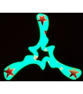 Shuriken boomerang lumineux