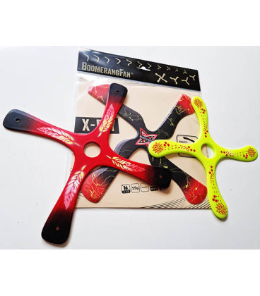 Pack de boomerang a quatre ailes